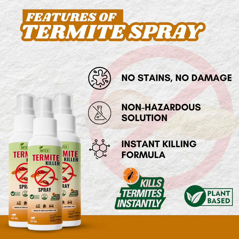 Termite Killer Spray - Effective solution for home ( Buy 1 Get 2 FREE🔥)