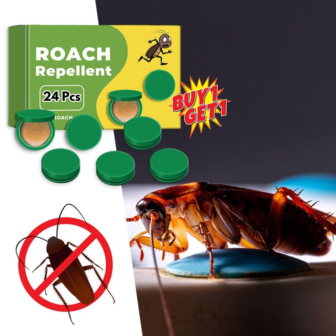 Cockroach Repellent Gel- Buy 1 Get 1 Free😍 (Pack of 24 Pieces)