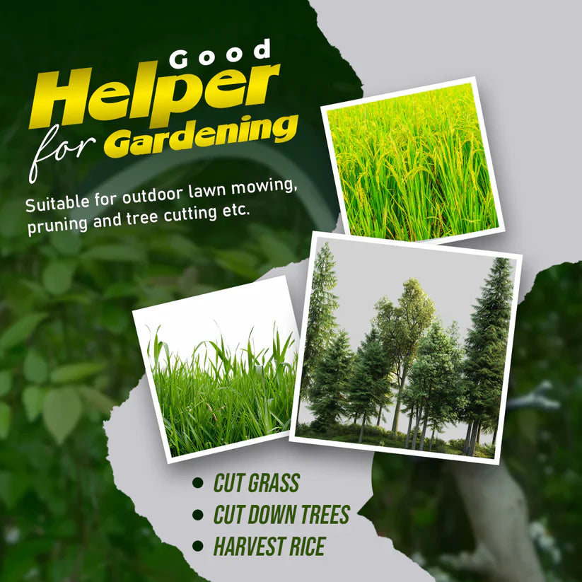 𝐌𝐮𝐥𝐭𝐢𝐟𝐮𝐧𝐜𝐭𝐢𝐨𝐧𝐚𝐥 𝐏𝐨𝐫𝐭𝐚𝐛𝐥𝐞 𝐆𝐫𝐚𝐬𝐬 𝐒𝐢𝐜𝐤𝐥𝐞 𝐂𝐮𝐭𝐭𝐞𝐫 𝐇𝐞𝐚𝐝 🌿✂️ – 𝐋𝐢𝐦𝐢𝐭𝐞𝐝 𝐒𝐭𝐨𝐜𝐤 + 𝟓𝟎% 𝐎𝐅𝐅! 🔥