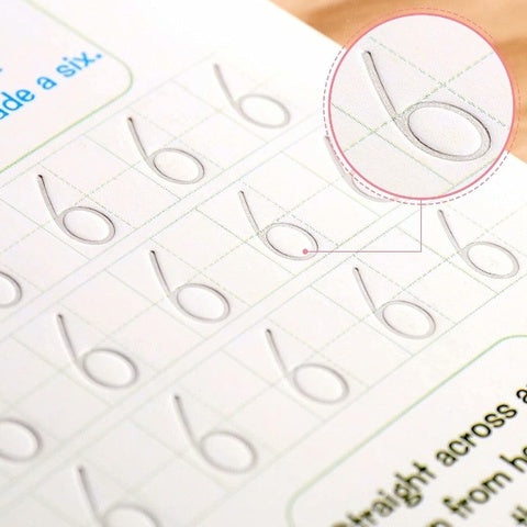 ✨Magic Practice Copybook📚, Buy 1 Set Get 1 Set Free🤩 (8 Book + 2 Pen+ 20 Refill +2 Grip)