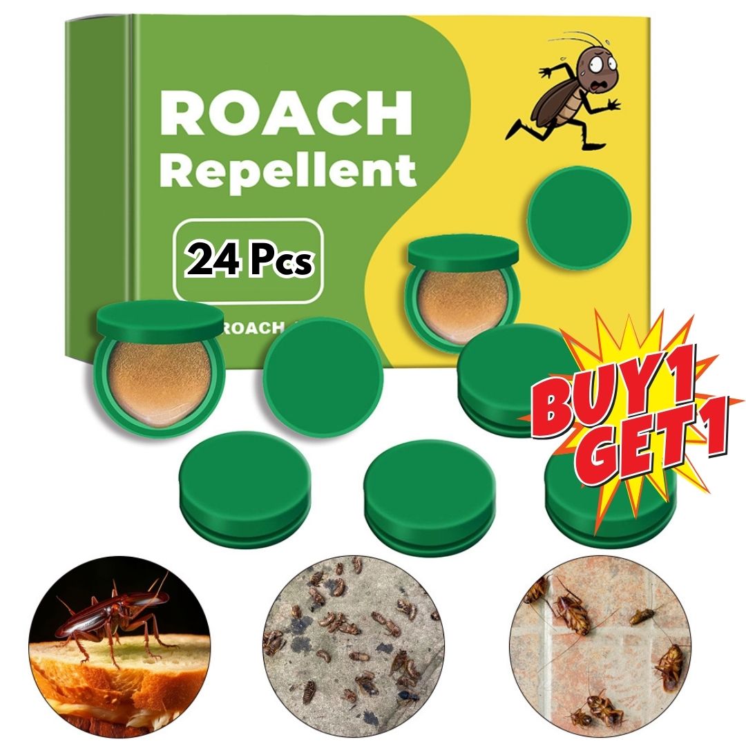 Cockroach Repellent Gel- Buy 1 Get 1 Free😍 (Pack of 24 Pieces)