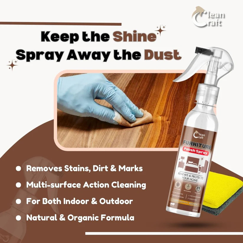 Furniture/Wood Polish Spray-Restore elegance & shine of your home