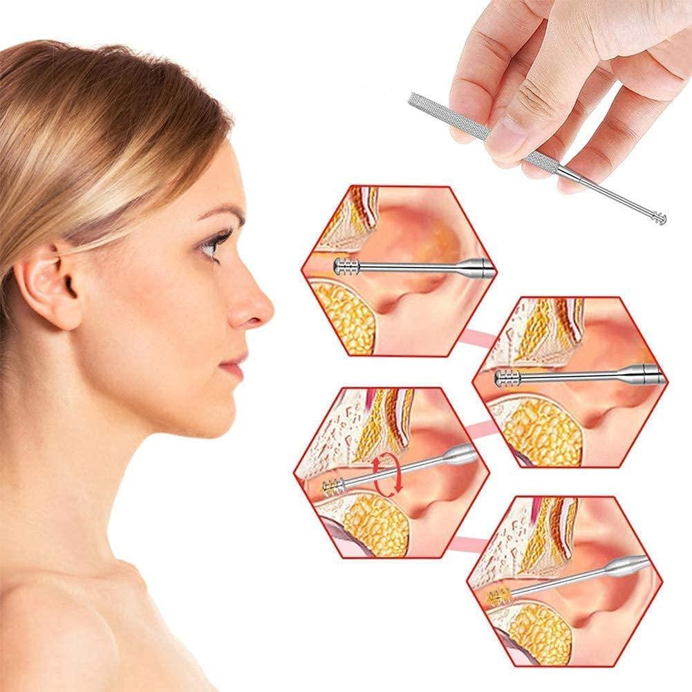 6 Pieces Stainless Steel Ear Wax Removal Kit 👂