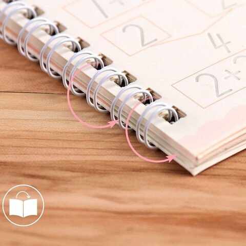 ✨Magic Practice Copybook📚, Buy 1 Set Get 1 Set Free🤩 (8 Book + 2 Pen+ 20 Refill +2 Grip)