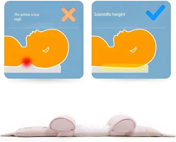 Baby Shaping Head Support Pillow - Assorted Colour 👶🤱