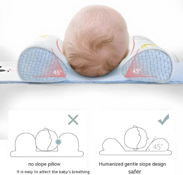 Baby Shaping Head Support Pillow - Assorted Colour 👶🤱