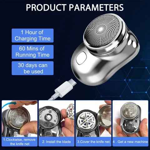 Portable Mini Electric Shaver Machine @ Just Rs.599/- 😍😍
