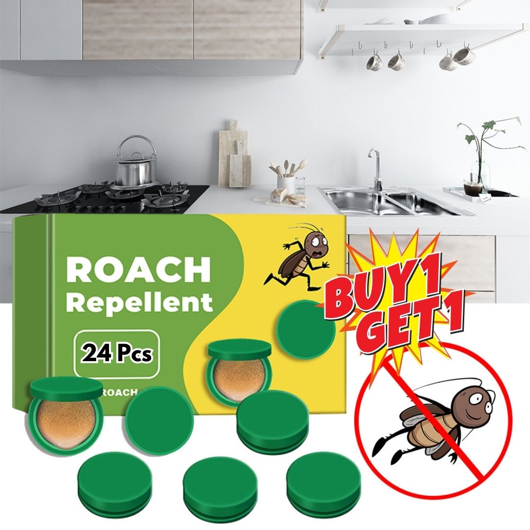 Cockroach Repellent Gel- Buy 1 Get 1 Free😍 (Pack of 24 Pieces)
