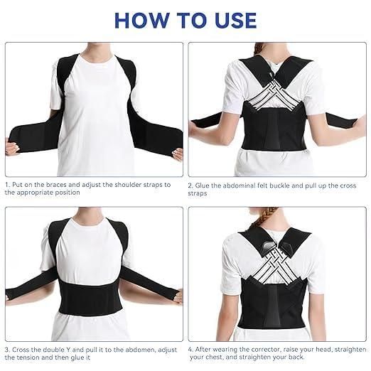 Back Posture Master - Wear Your Confidence / Slouching Relieve Pain Belt Women Men