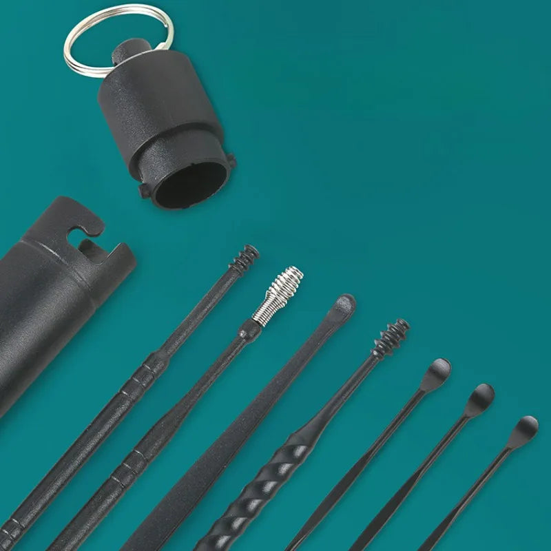 6 Pieces Stainless Steel Ear Wax Removal Kit 👂