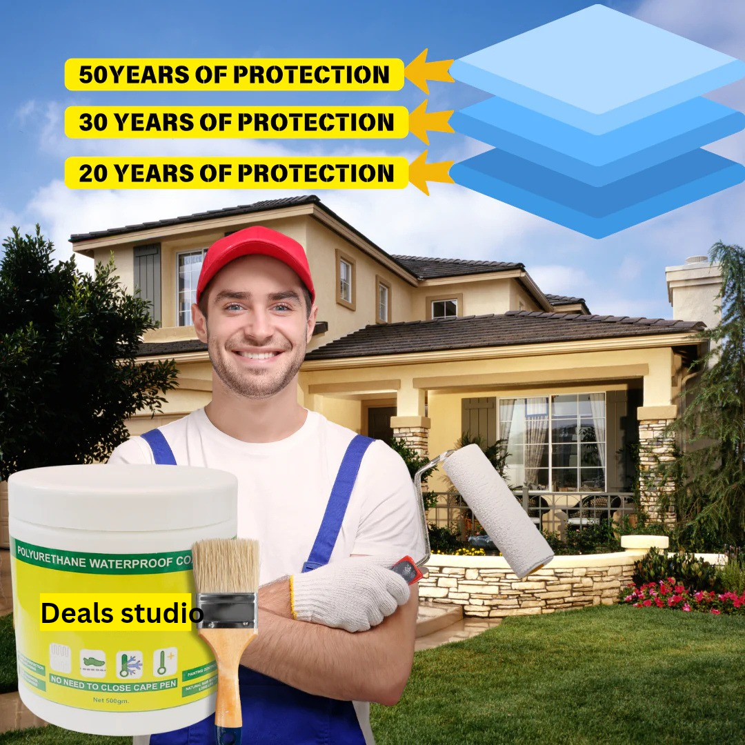 Magical Strong Waterproof Invisible Paint 🖌️🪣