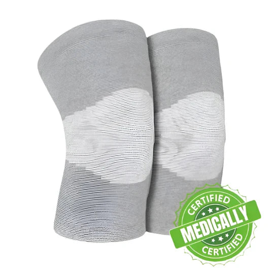 Bamboo Compression Knee Sleeves(Pack Of 2)(75% Off)