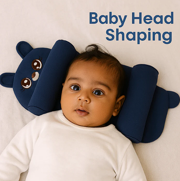 Baby Shaping Head Support Pillow - Assorted Colour 👶🤱