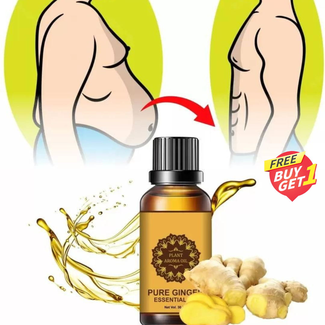 Ginger Essential Belly Drainage Oil For Male And Female ( BUY 1 GET 1 FREE )🔥
