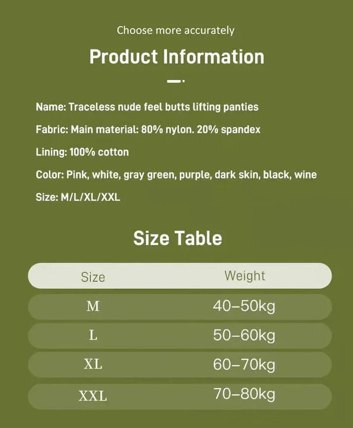 Tummy Control & Hip Lifting Seamless Panties - Multicolor | Buy 1 Get 3 FREE | Pack Of 4