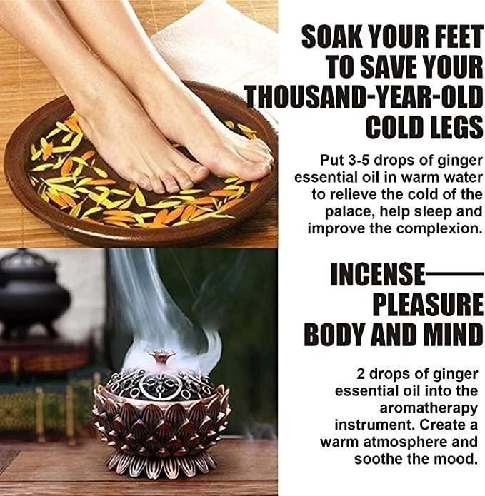 Ginger Essential Belly Drainage Oil For Male And Female ( BUY 1 GET 1 FREE )🔥
