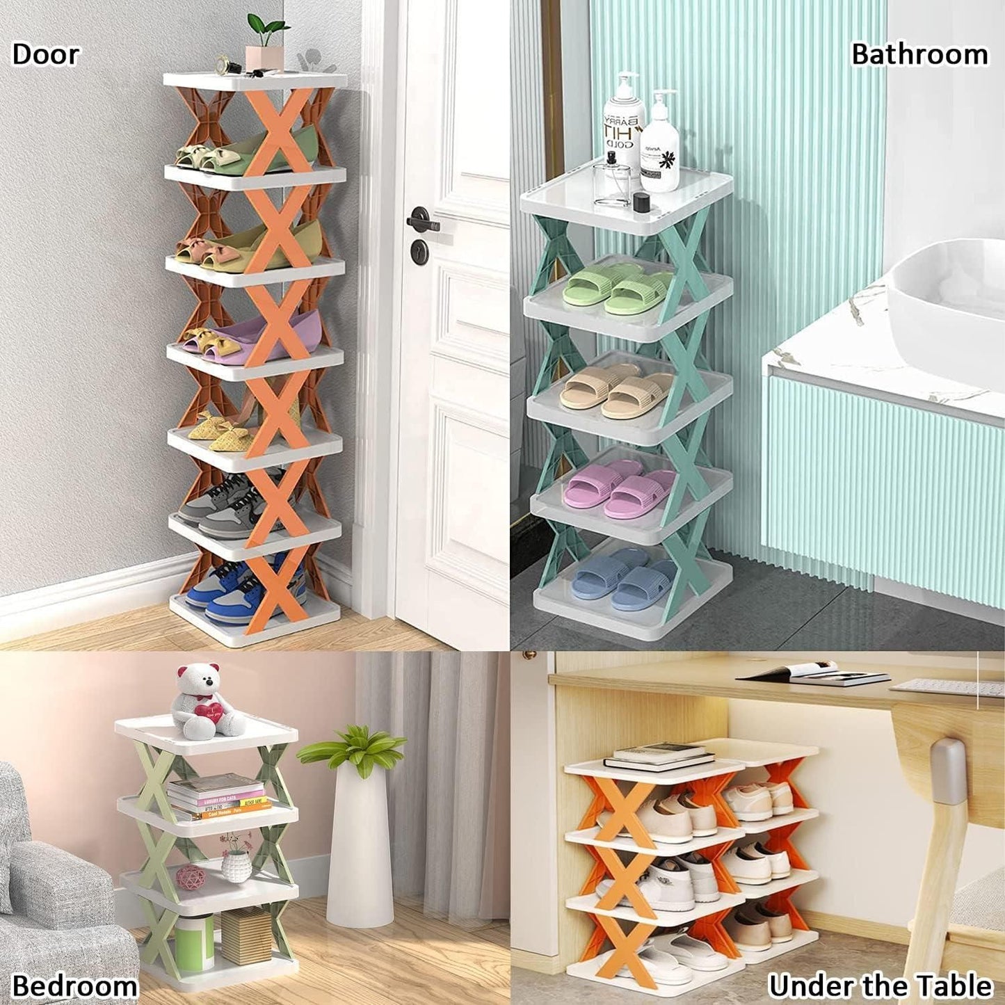 STARKIDS™ Foldable 5-Tier Shoe Rack 👟🏠